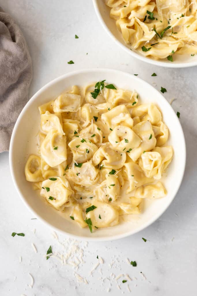 Panera Tortellini Alfredo Pasta - easydinnerrecipes.com