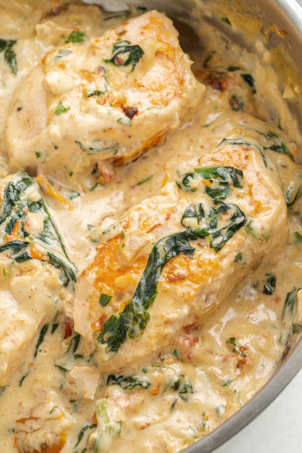 Creamy Tuscan Salmon - easydinnerrecipes.com