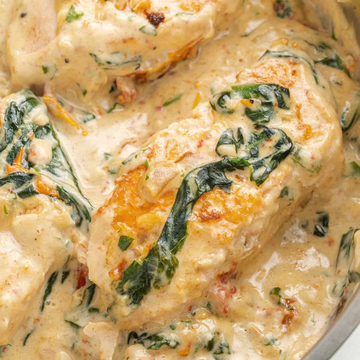 Creamy Tuscan Salmon - easydinnerrecipes.com